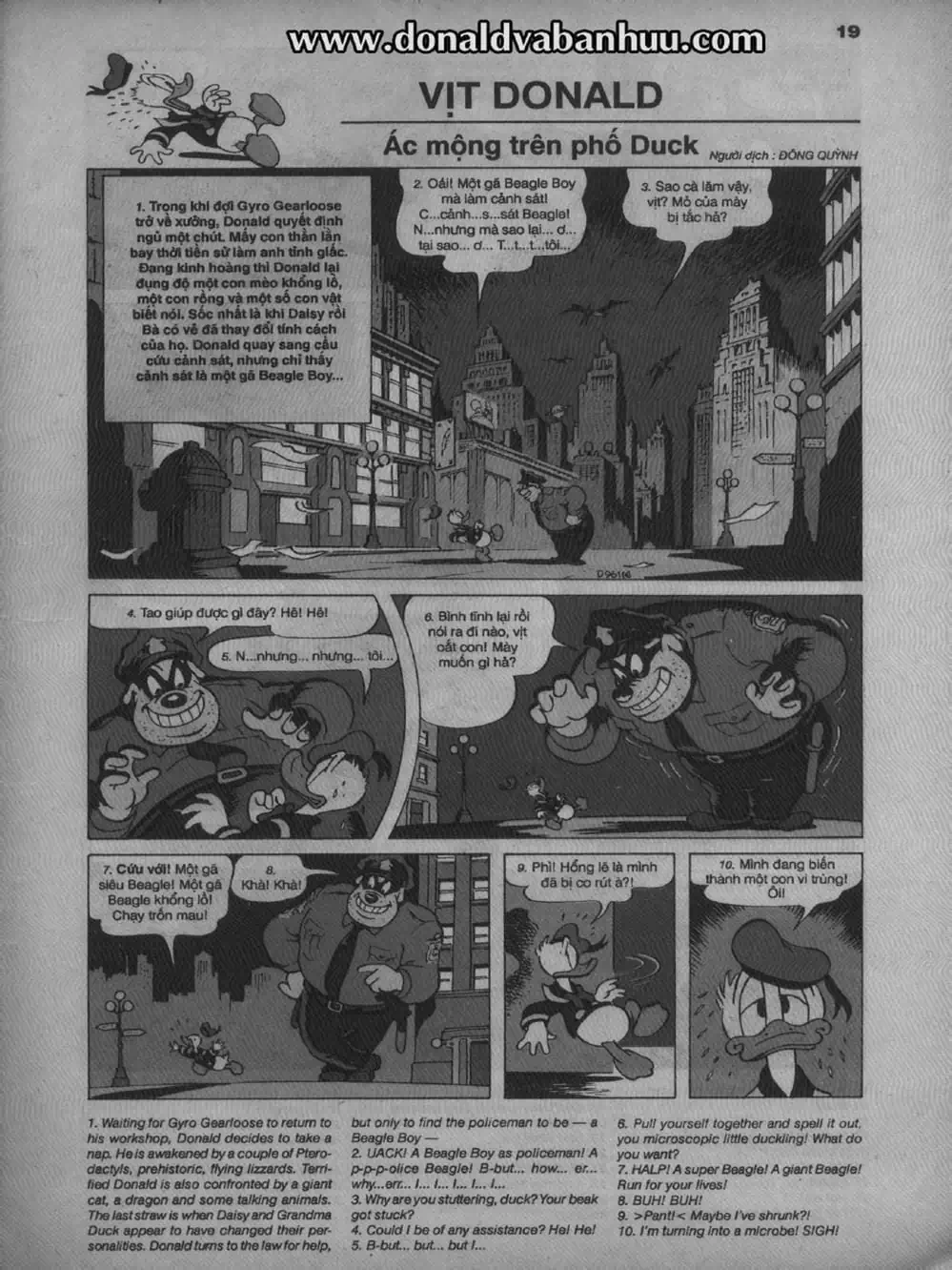 Truyện Tranh Donald Và Bạn Hữu trang 2