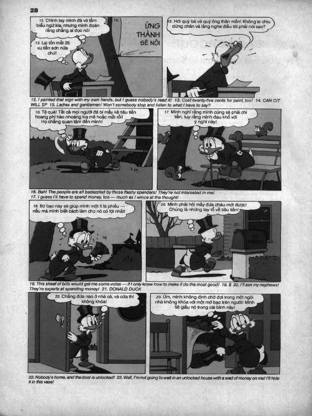 Truyện Tranh Donald Và Bạn Hữu trang 2