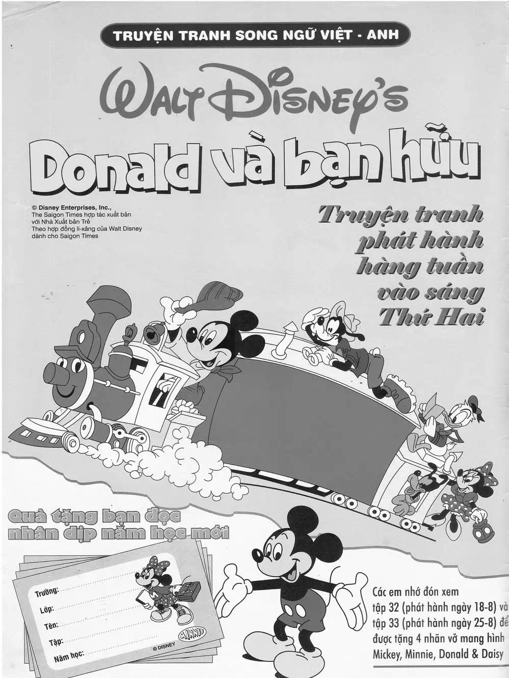 Truyện Tranh Donald Và Bạn Hữu trang 2