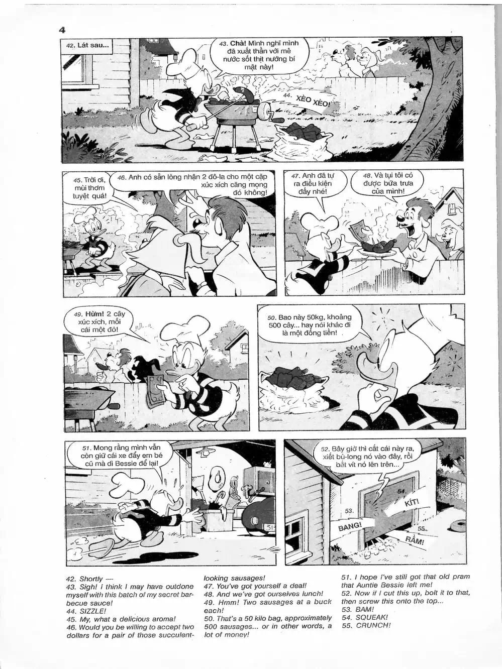 Truyện Tranh Donald Và Bạn Hữu trang 2