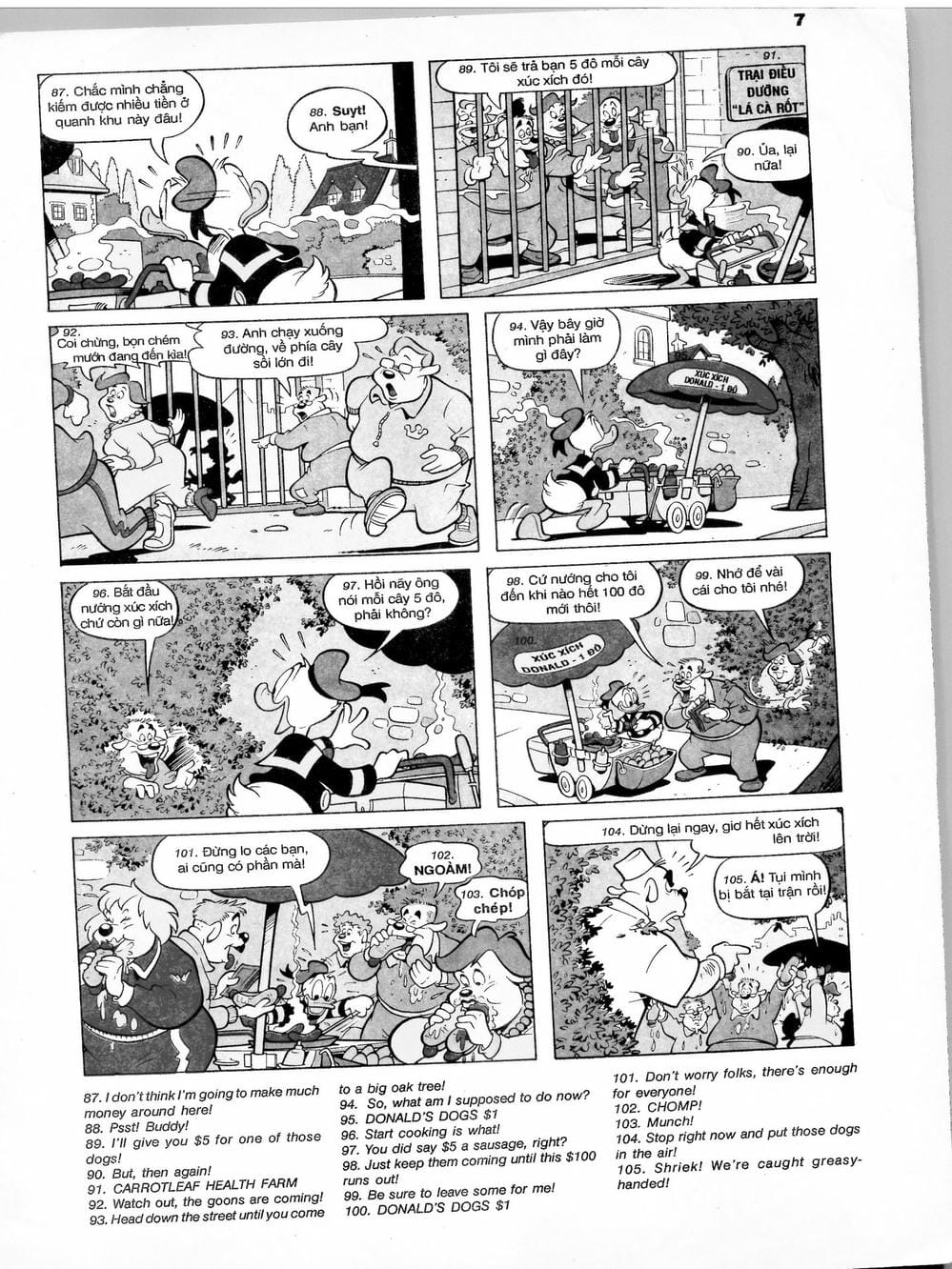 Truyện Tranh Donald Và Bạn Hữu trang 2