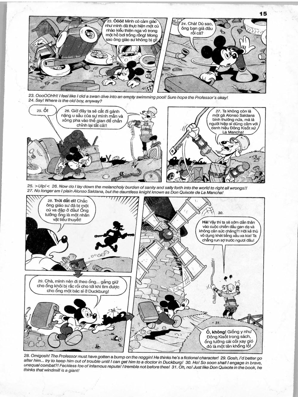 Truyện Tranh Donald Và Bạn Hữu trang 2