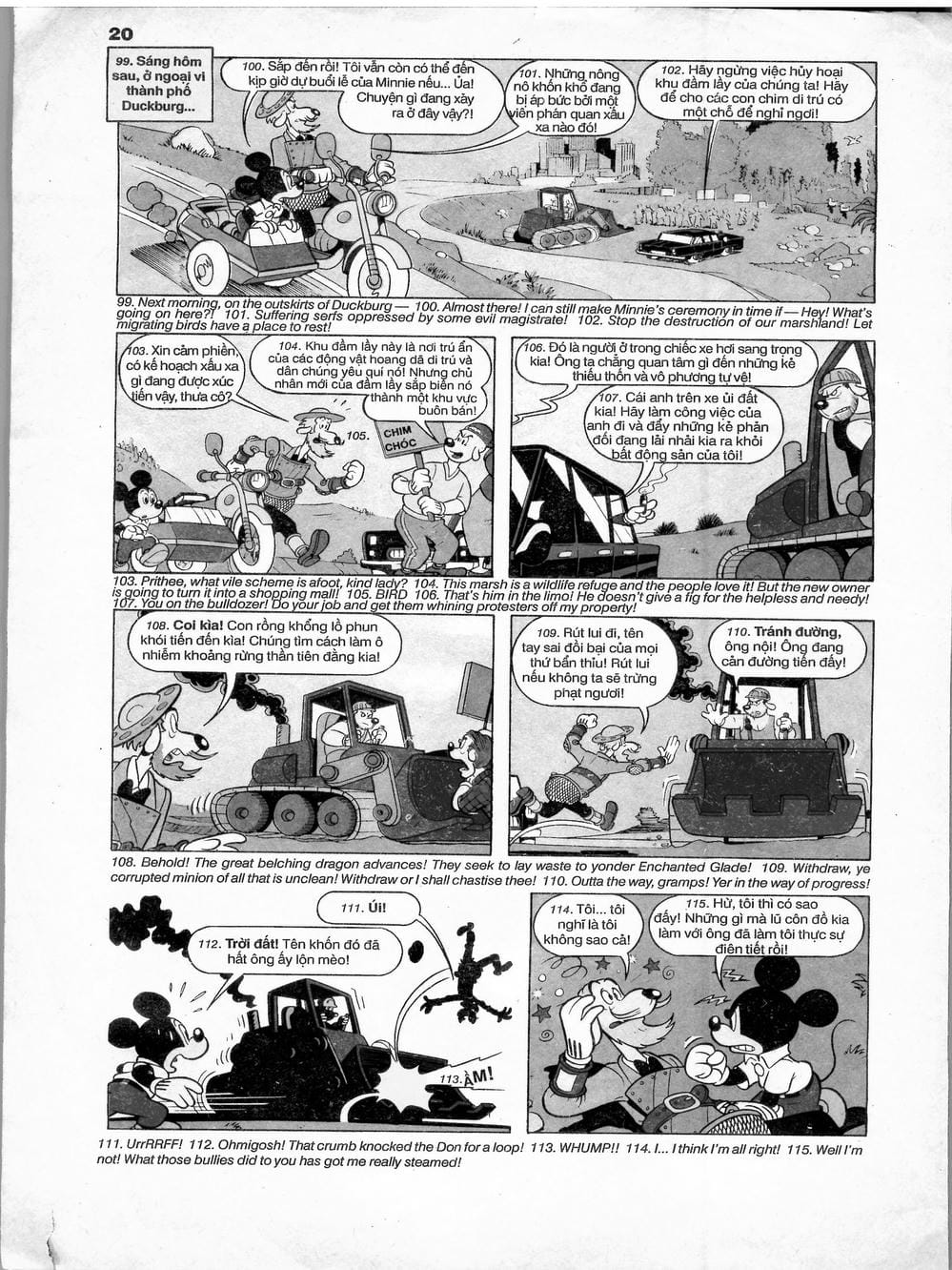 Truyện Tranh Donald Và Bạn Hữu trang 2