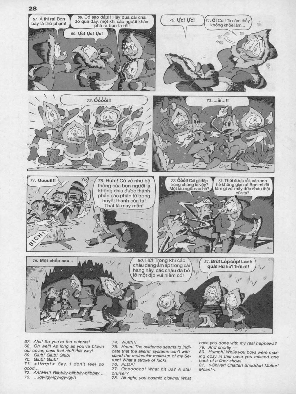 Truyện Tranh Donald Và Bạn Hữu trang 2