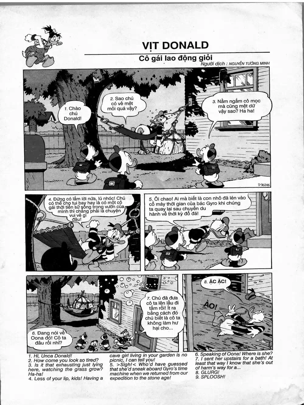 Truyện Tranh Donald Và Bạn Hữu trang 2