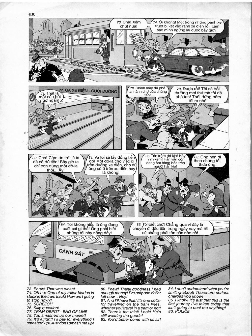 Truyện Tranh Donald Và Bạn Hữu trang 2