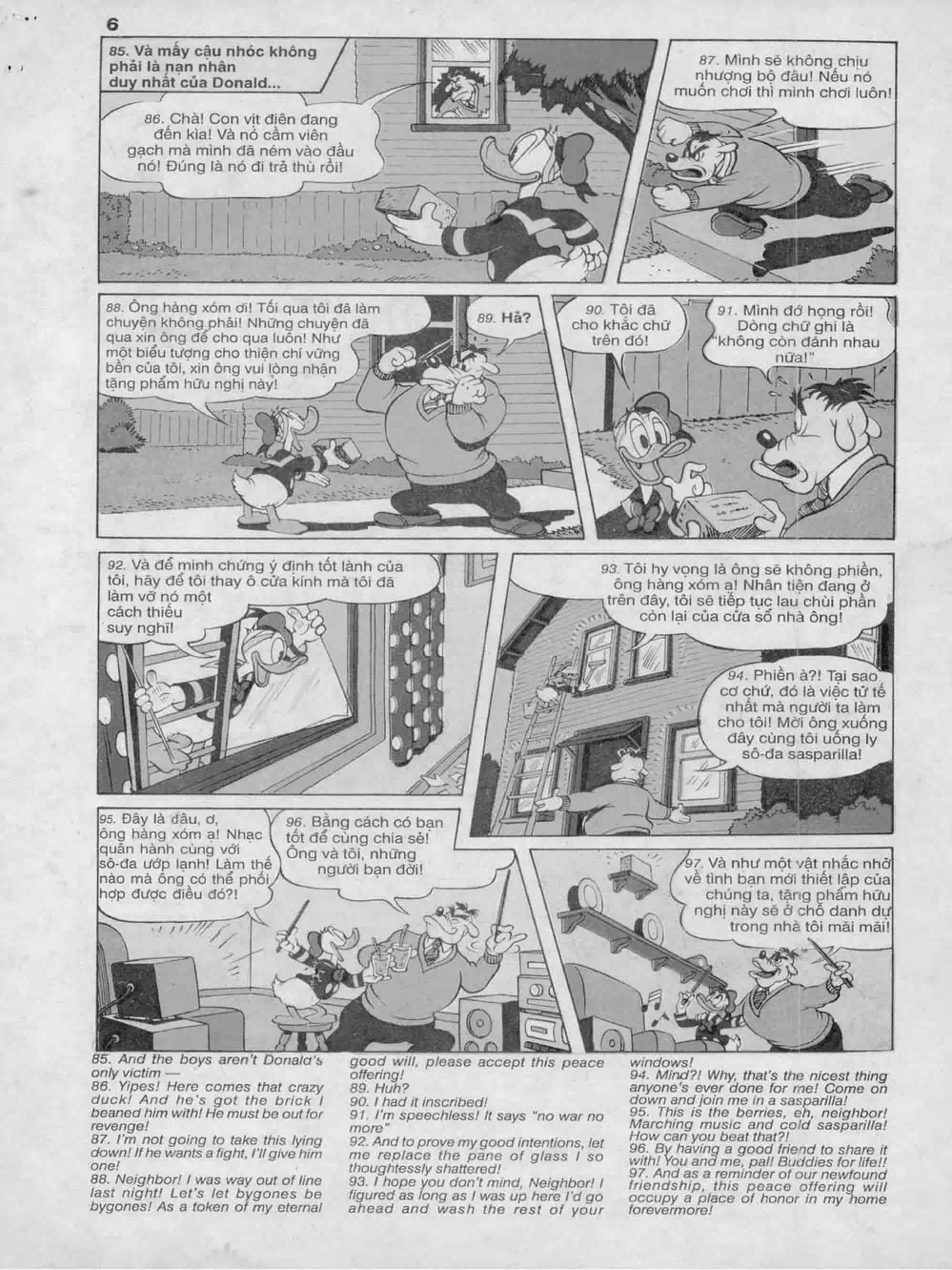 Truyện Tranh Donald Và Bạn Hữu trang 2