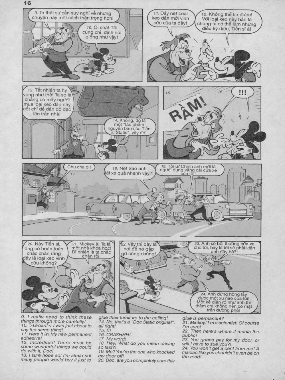 Truyện Tranh Donald Và Bạn Hữu trang 2