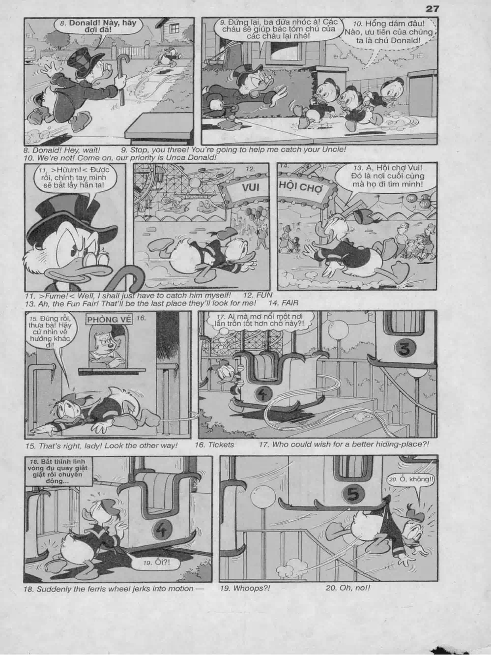 Truyện Tranh Donald Và Bạn Hữu trang 2