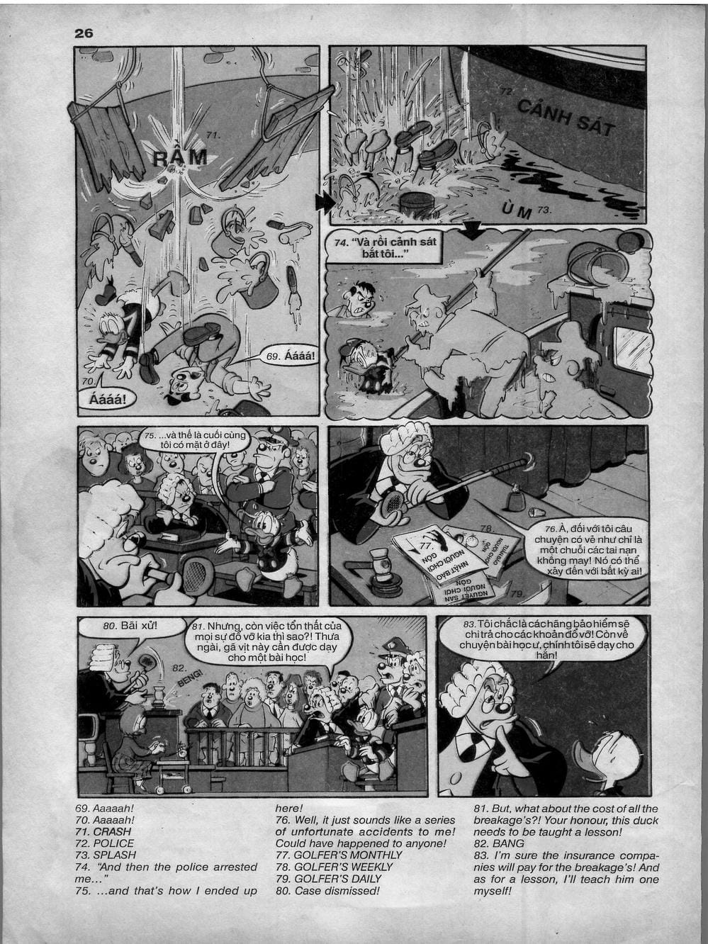 Truyện Tranh Donald Và Bạn Hữu trang 2