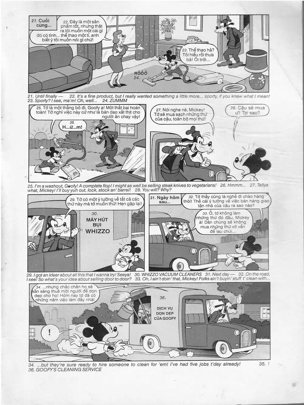 Truyện Tranh Donald Và Bạn Hữu trang 2