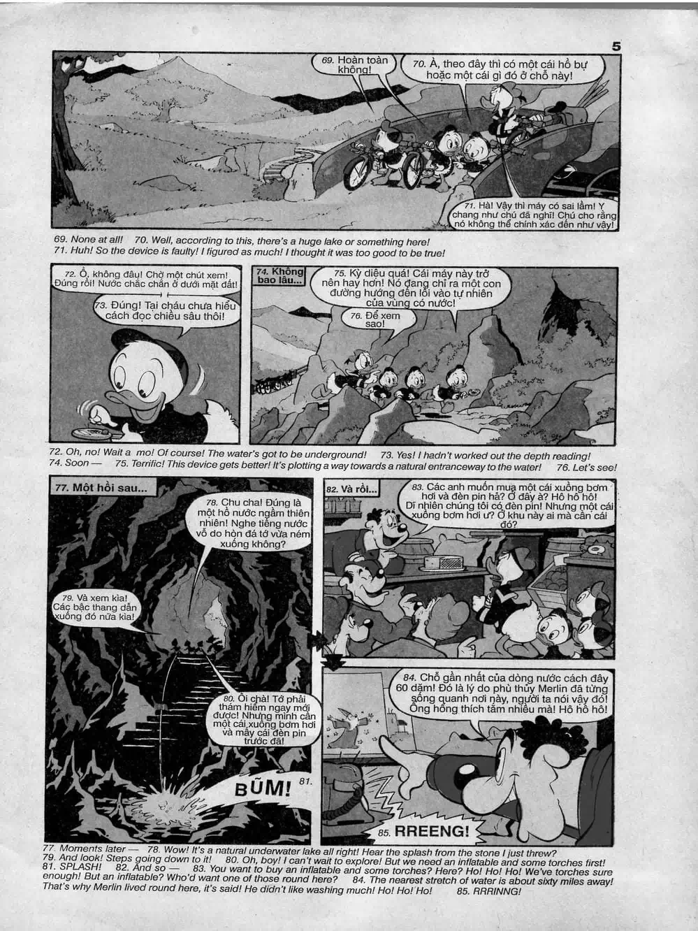 Truyện Tranh Donald Và Bạn Hữu trang 2