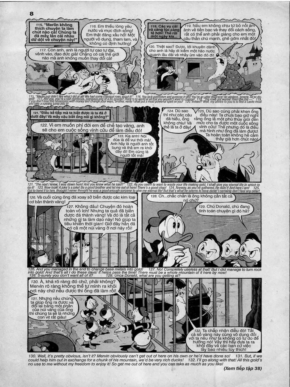 Truyện Tranh Donald Và Bạn Hữu trang 2