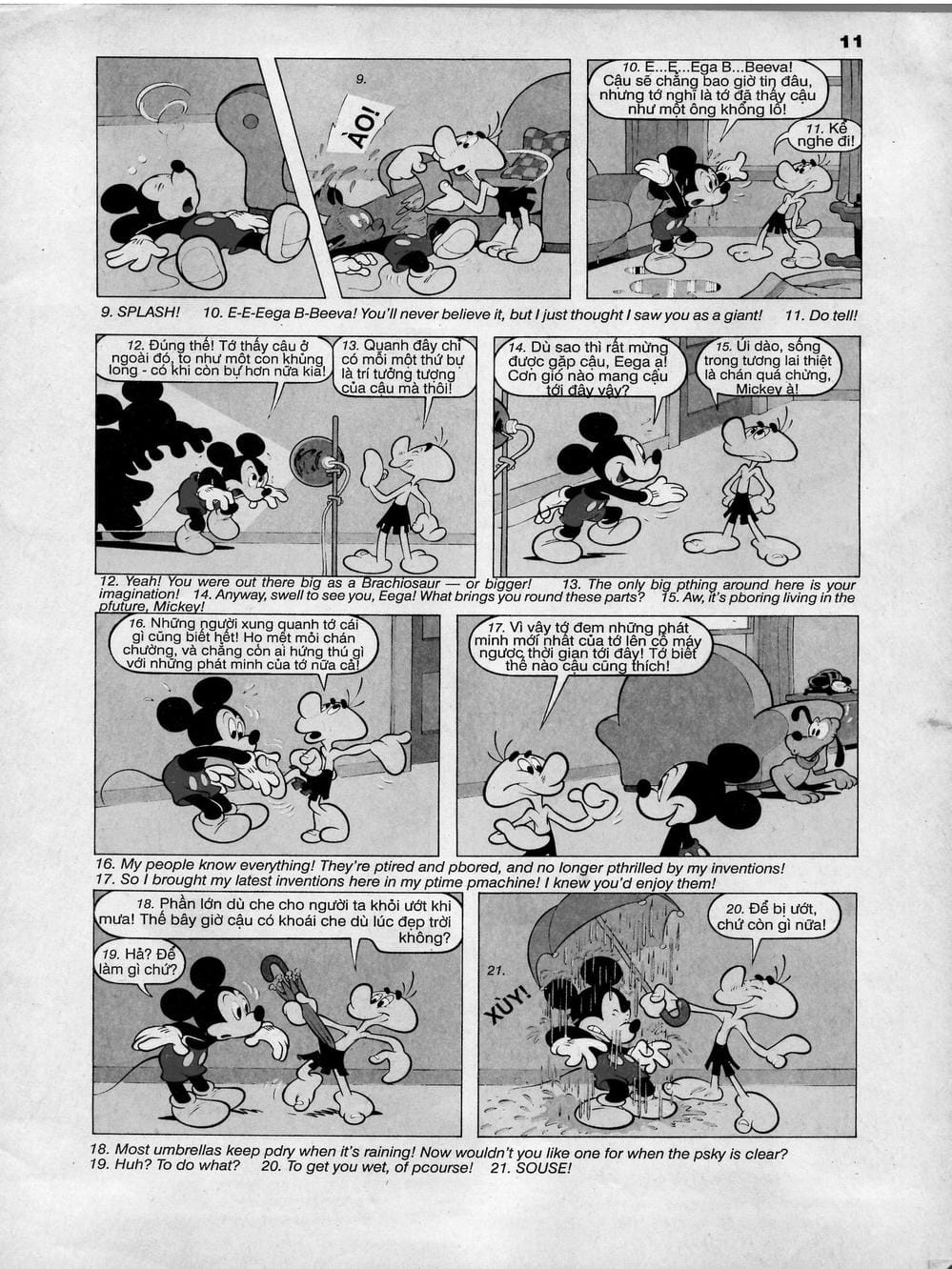 Truyện Tranh Donald Và Bạn Hữu trang 2