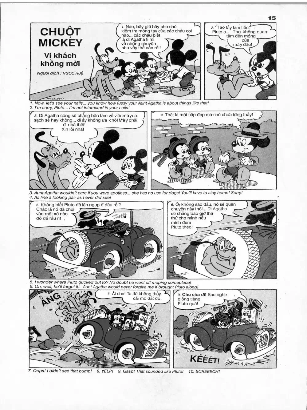 Truyện Tranh Donald Và Bạn Hữu trang 2