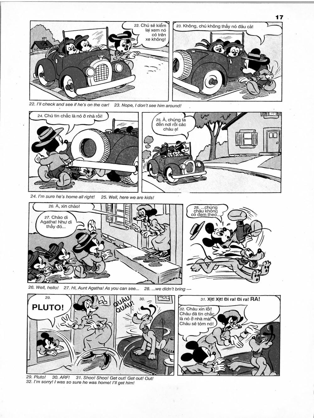 Truyện Tranh Donald Và Bạn Hữu trang 2