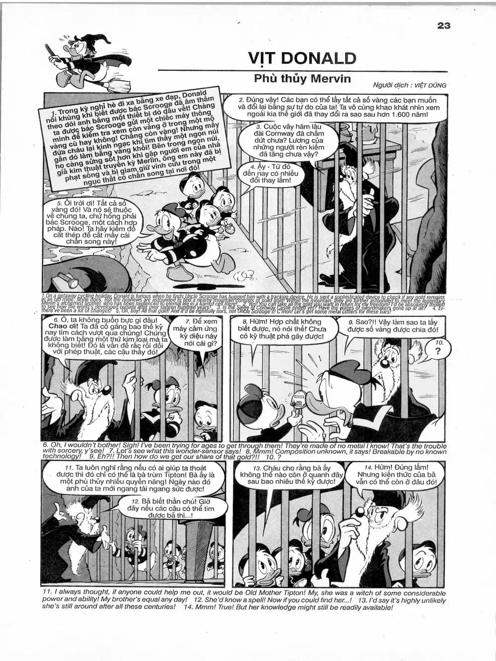 Truyện Tranh Donald Và Bạn Hữu trang 2