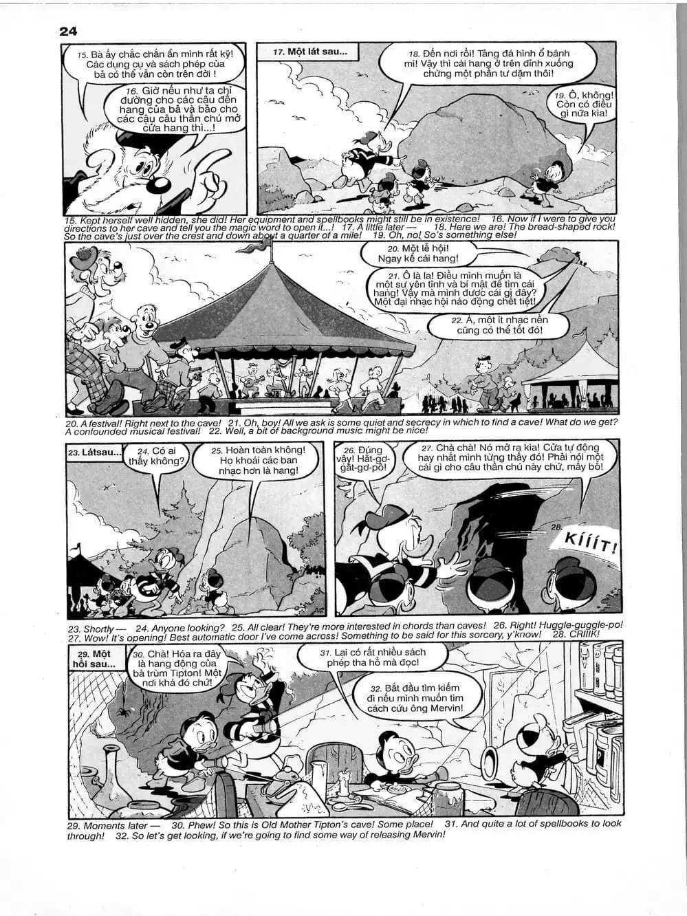 Truyện Tranh Donald Và Bạn Hữu trang 2