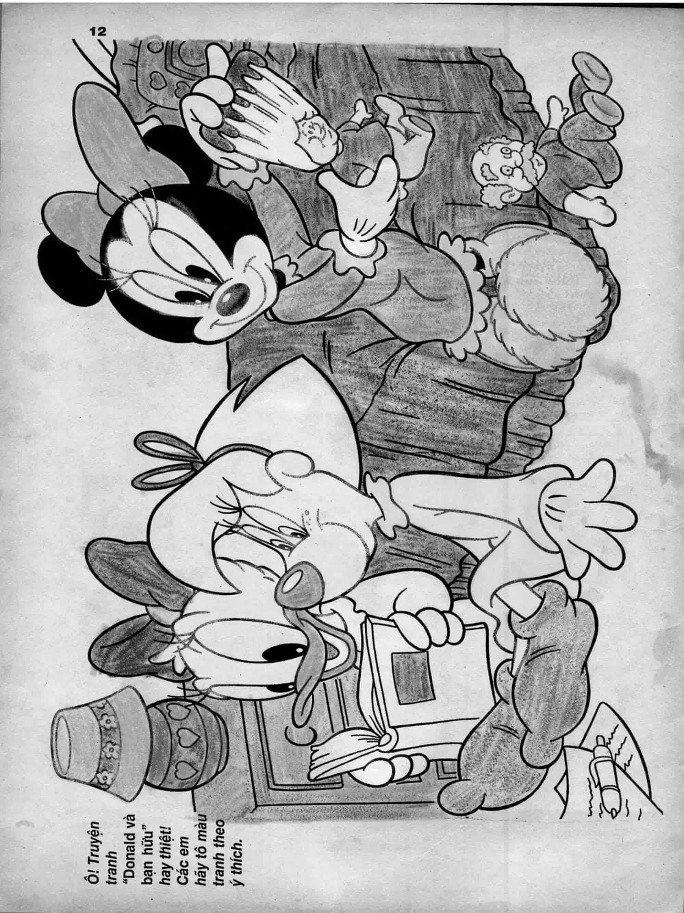 Truyện Tranh Donald Và Bạn Hữu trang 2
