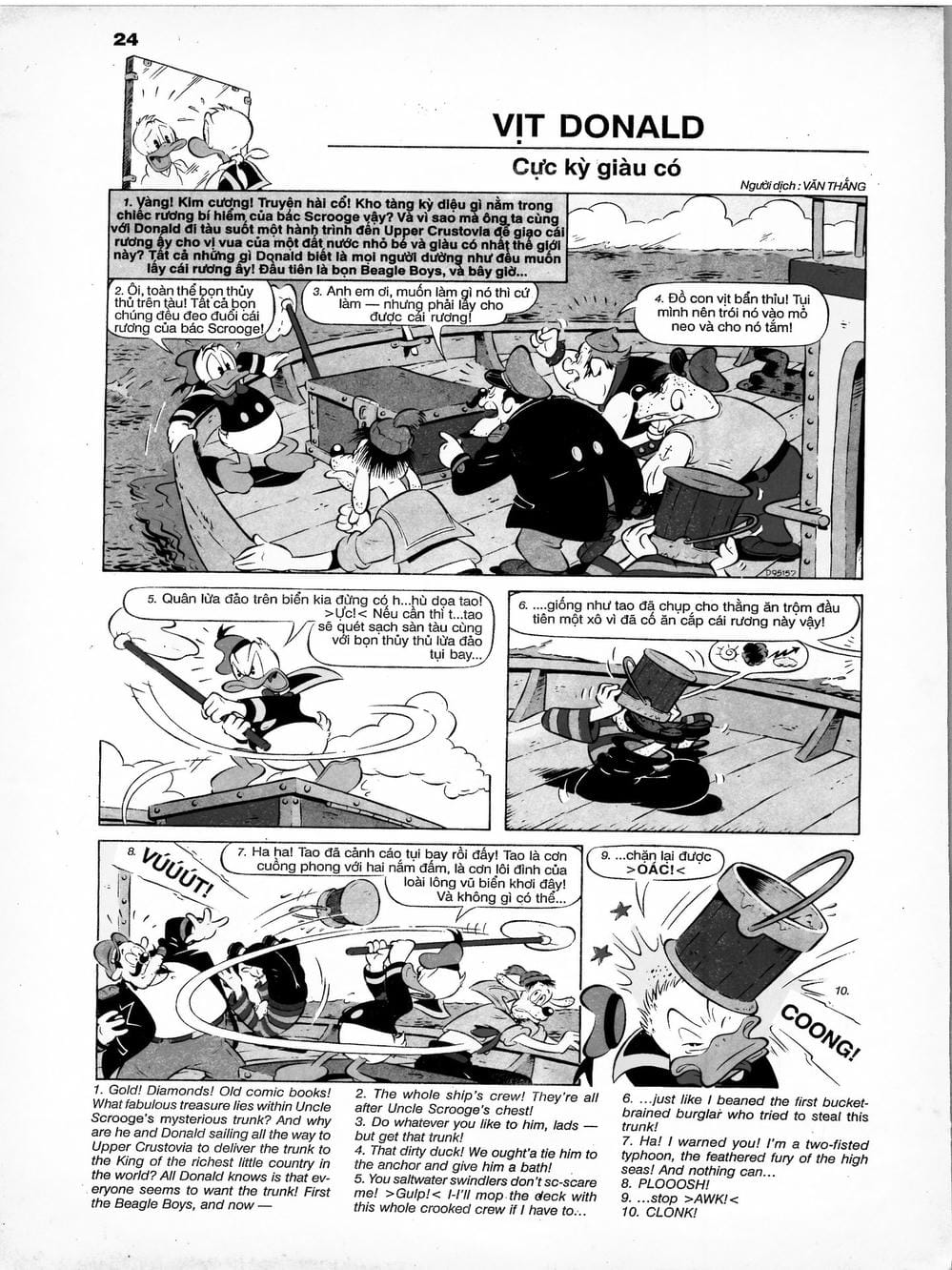 Truyện Tranh Donald Và Bạn Hữu trang 2