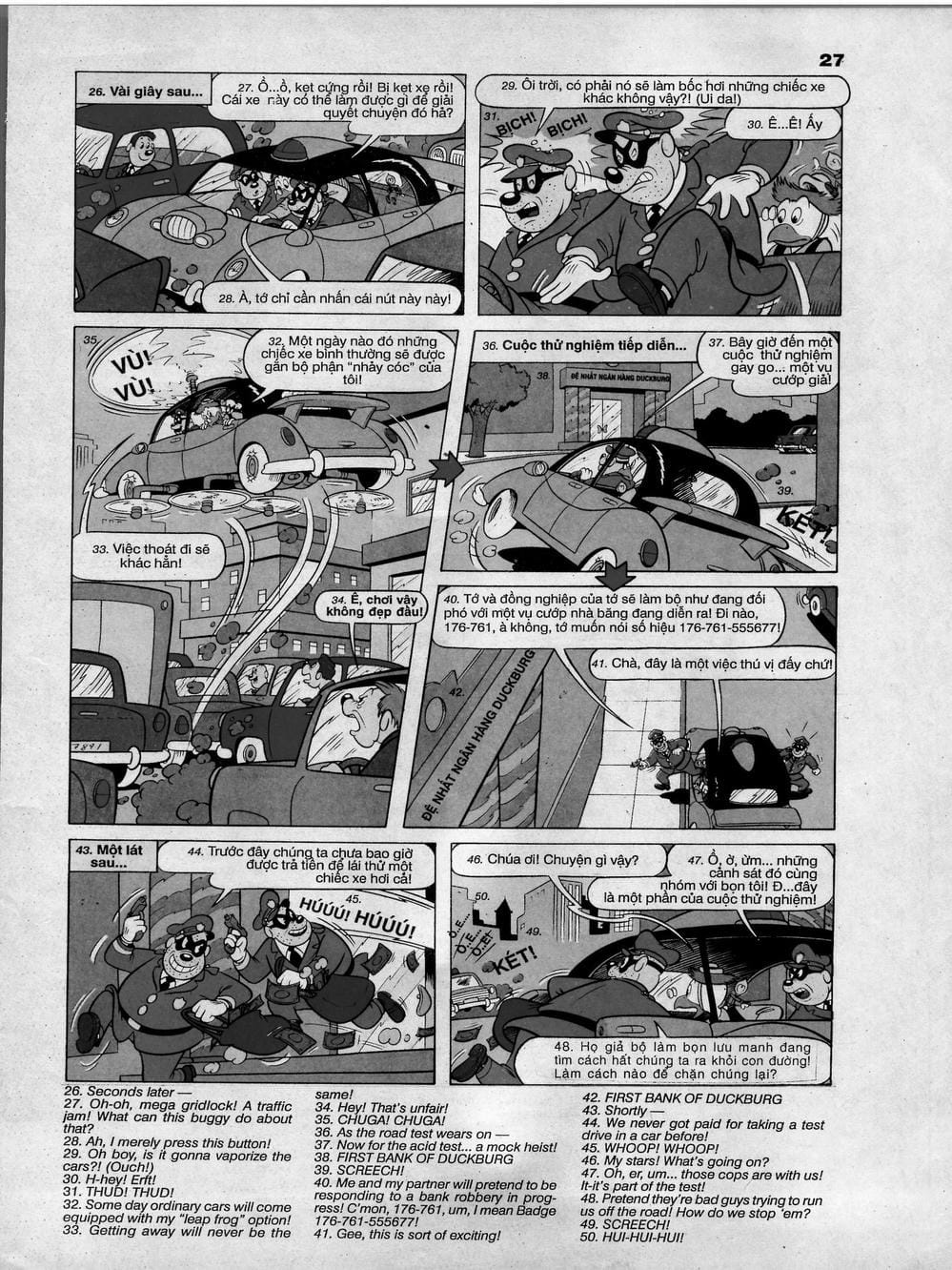 Truyện Tranh Donald Và Bạn Hữu trang 2