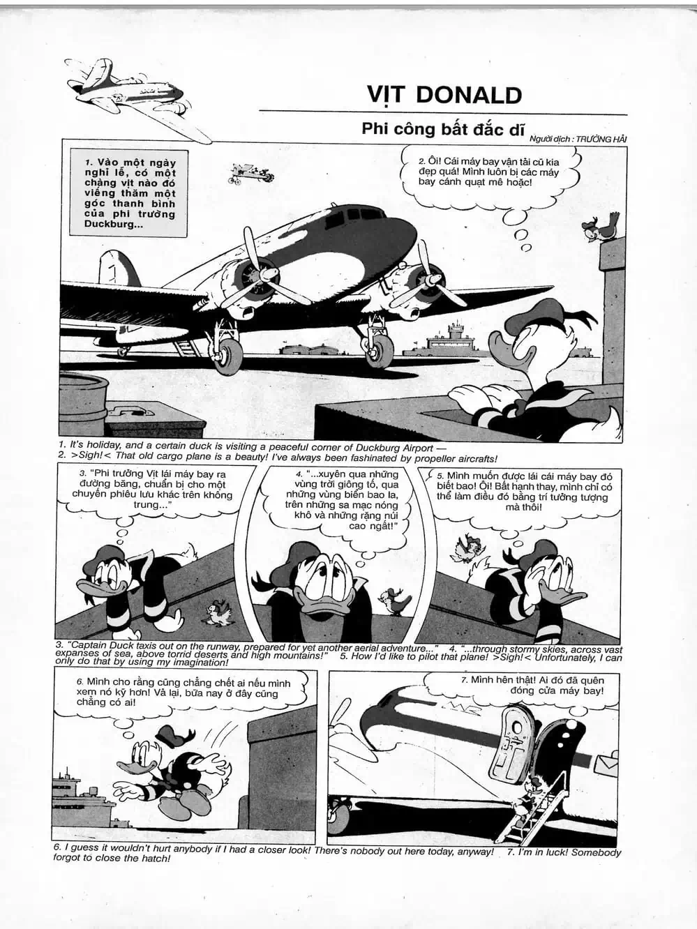 Truyện Tranh Donald Và Bạn Hữu trang 2