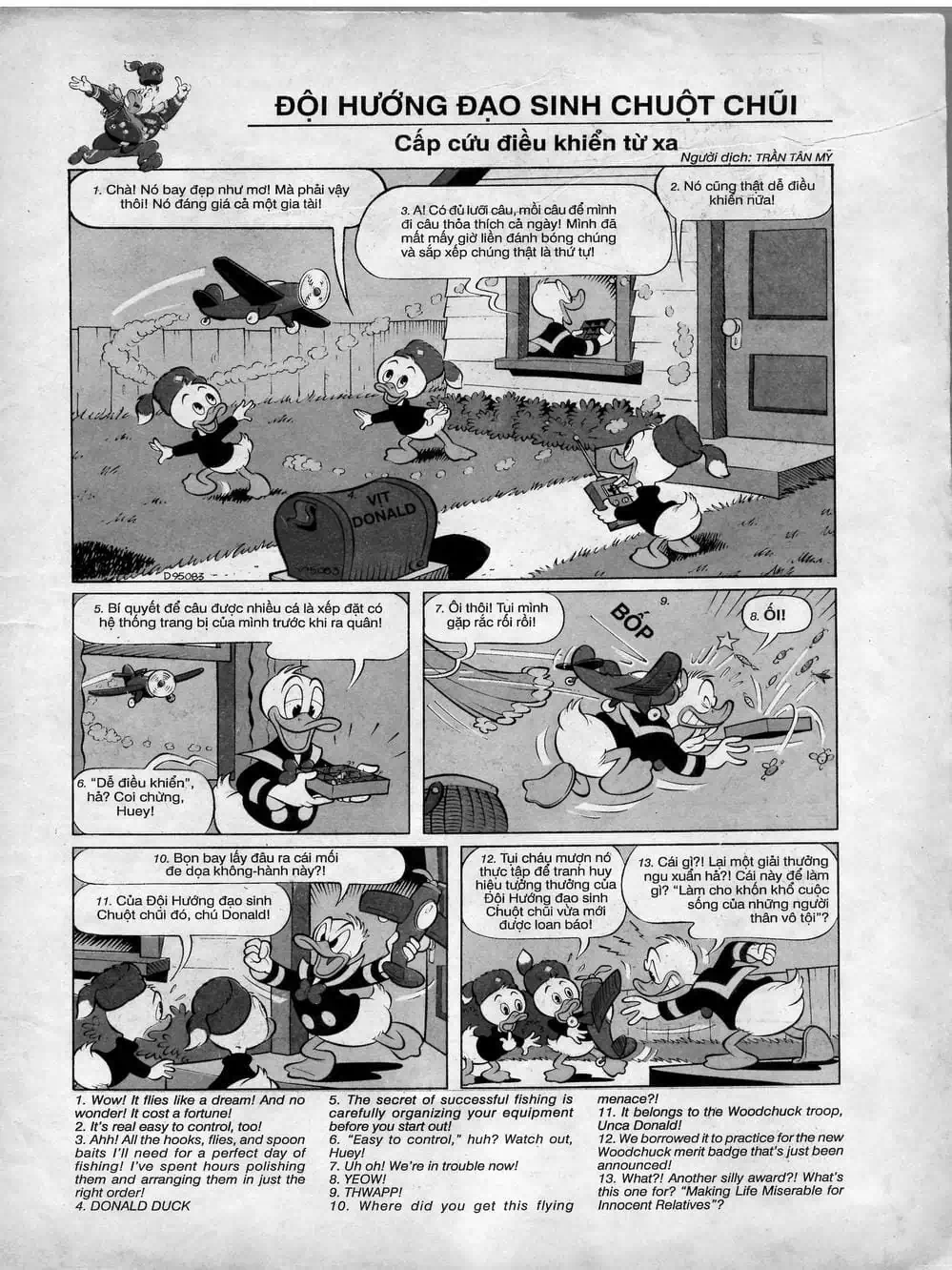 Truyện Tranh Donald Và Bạn Hữu trang 2