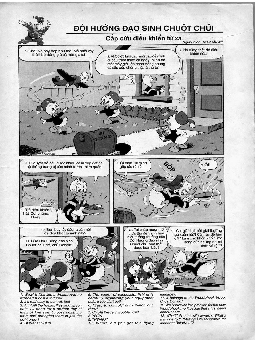 Truyện Tranh Donald Và Bạn Hữu trang 2
