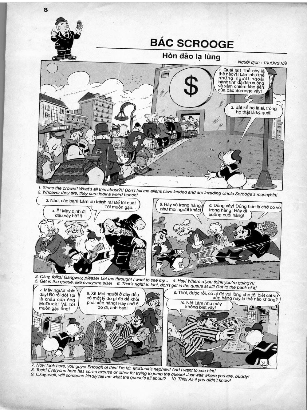 Truyện Tranh Donald Và Bạn Hữu trang 2