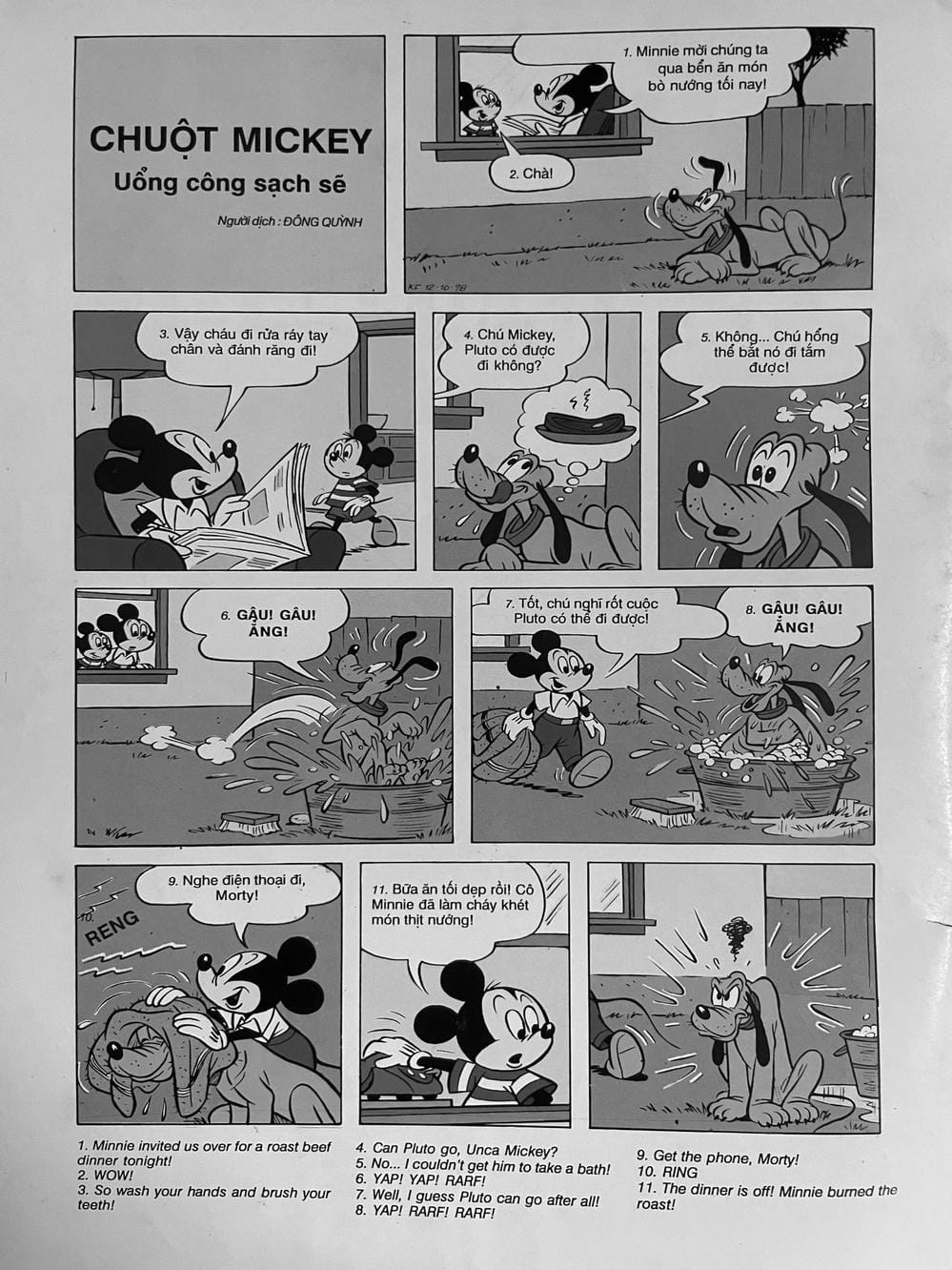 Truyện Tranh Donald Và Bạn Hữu trang 2