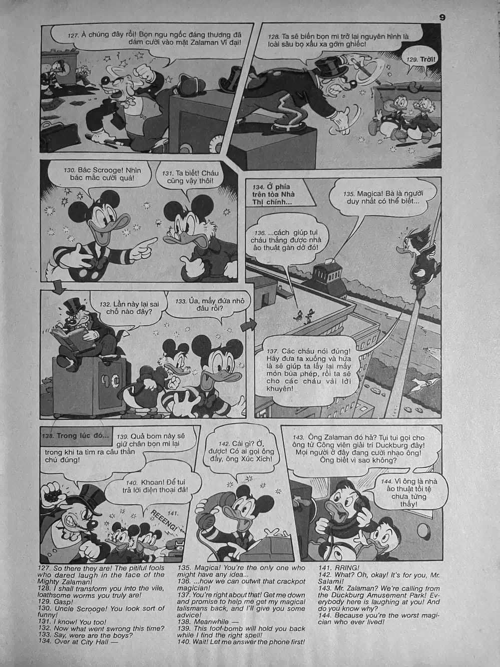 Truyện Tranh Donald Và Bạn Hữu trang 2