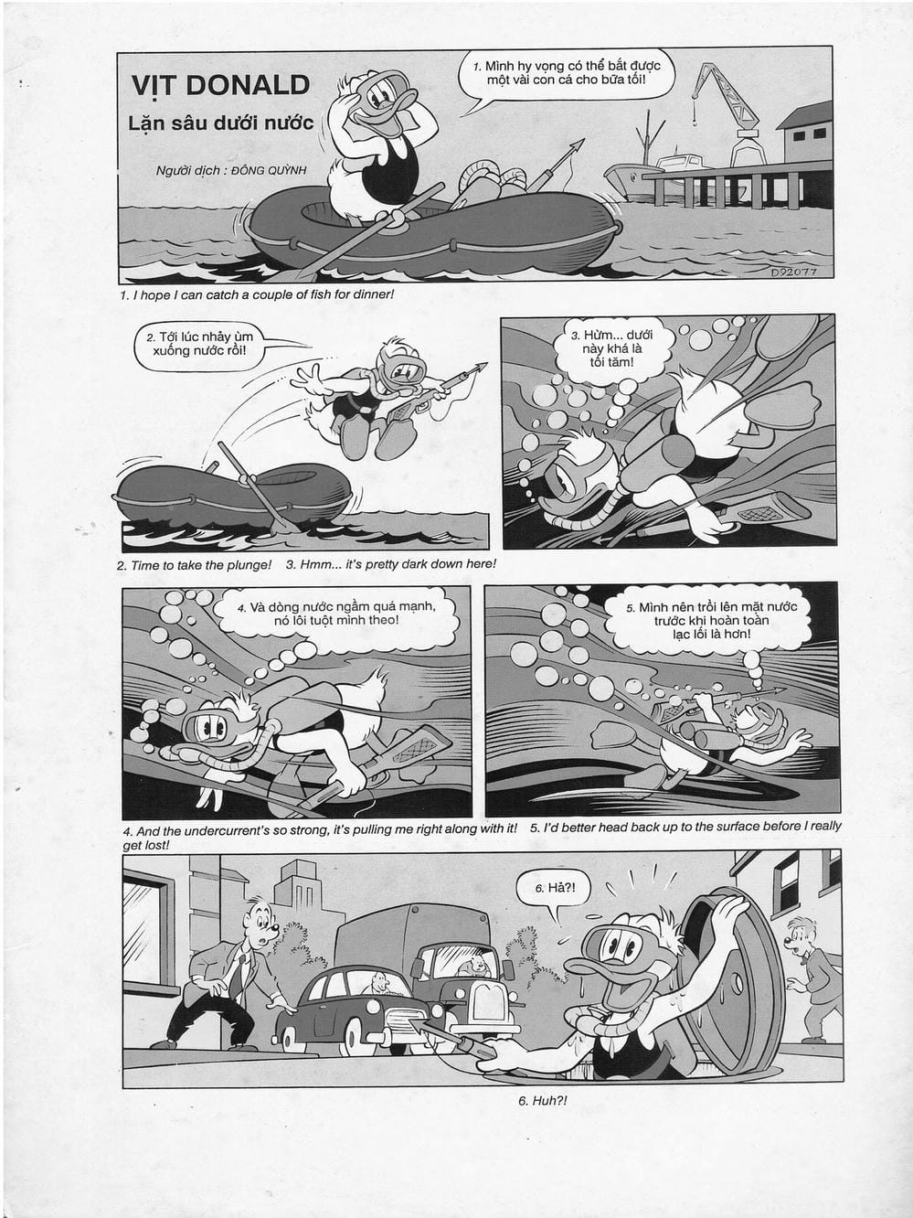 Truyện Tranh Donald Và Bạn Hữu trang 2