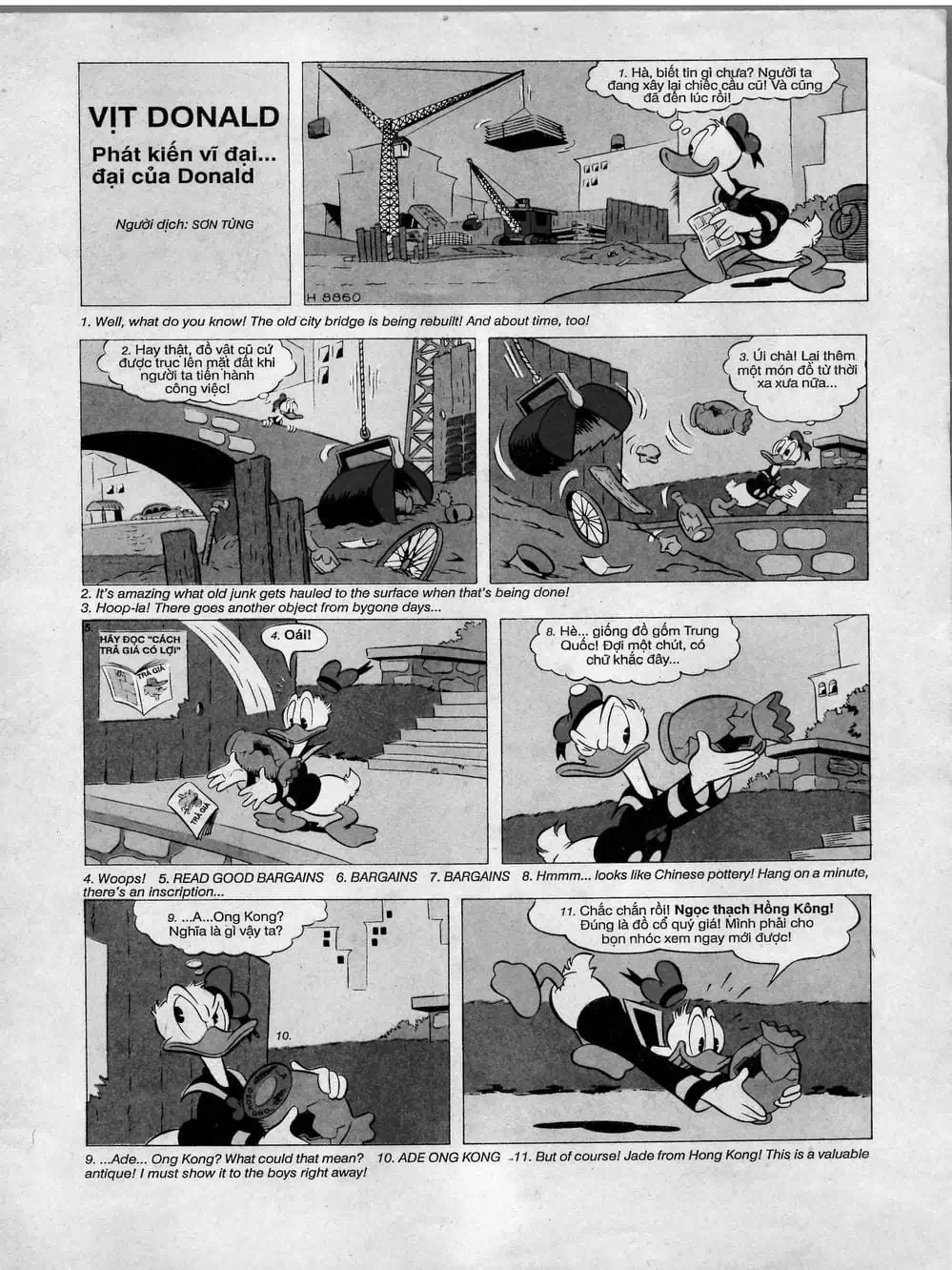 Truyện Tranh Donald Và Bạn Hữu trang 2