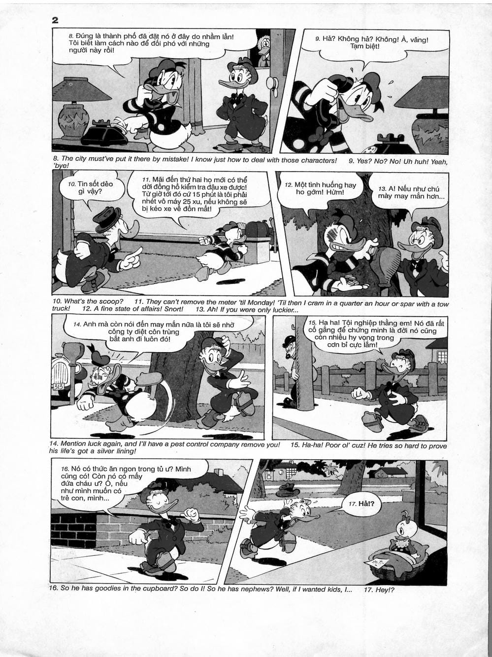 Truyện Tranh Donald Và Bạn Hữu trang 2