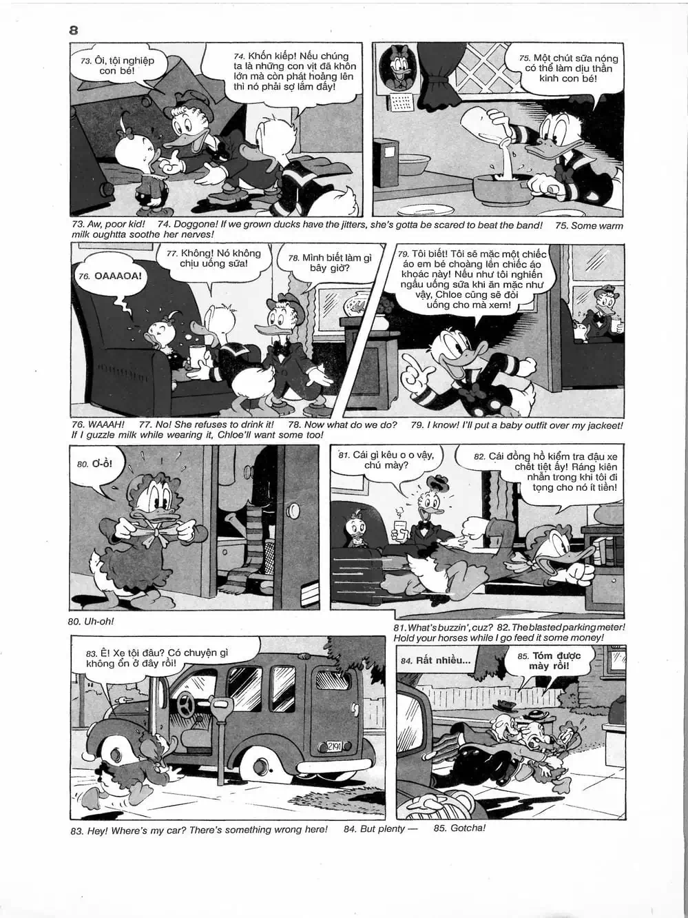 Truyện Tranh Donald Và Bạn Hữu trang 2