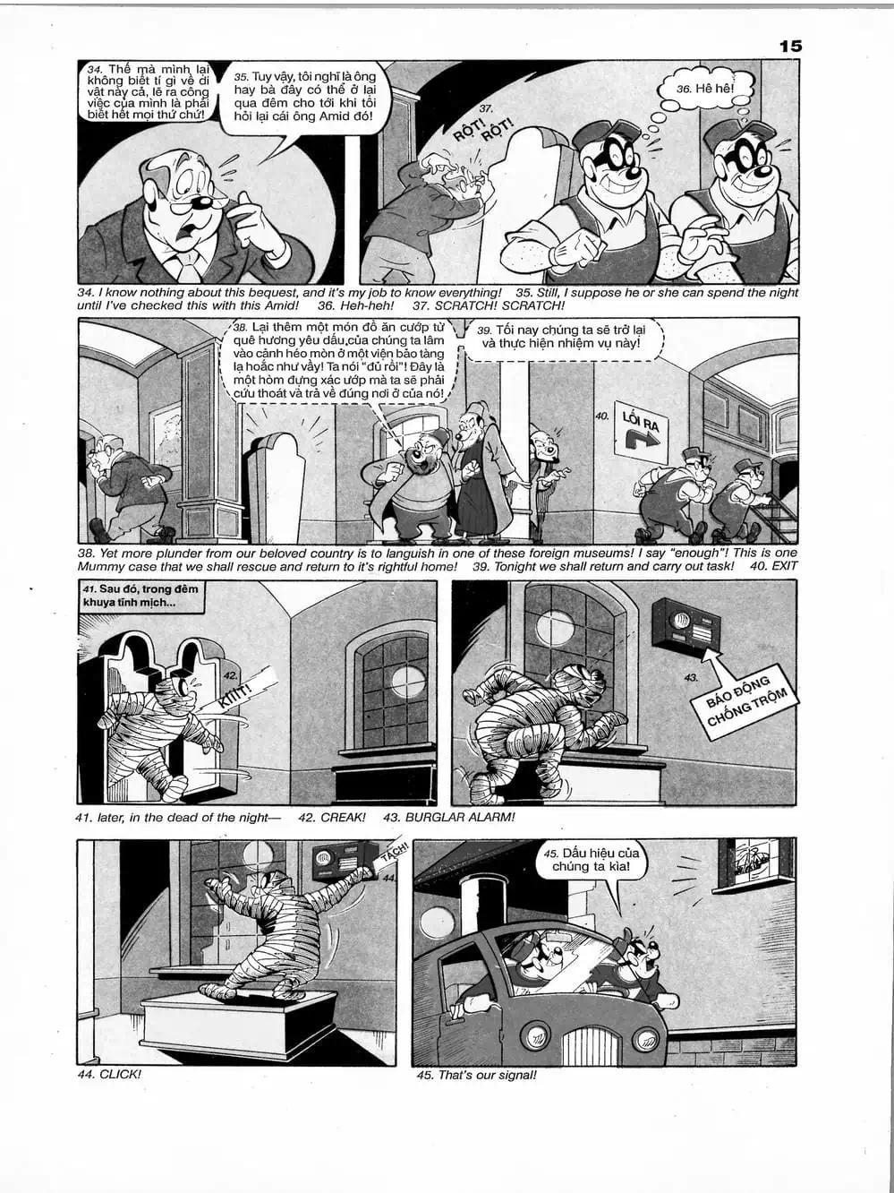 Truyện Tranh Donald Và Bạn Hữu trang 2