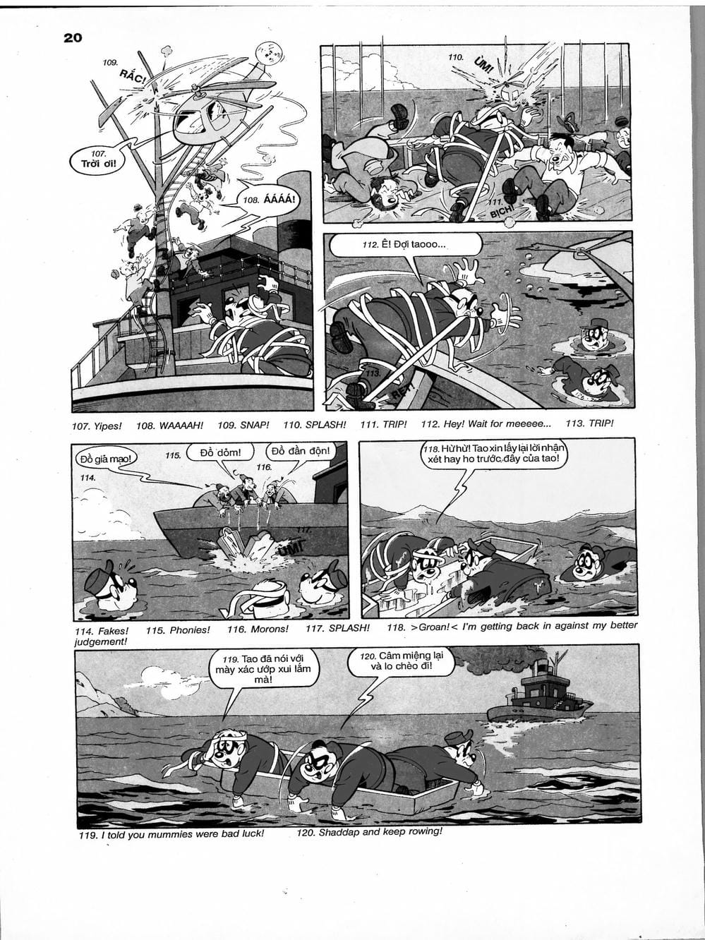 Truyện Tranh Donald Và Bạn Hữu trang 2