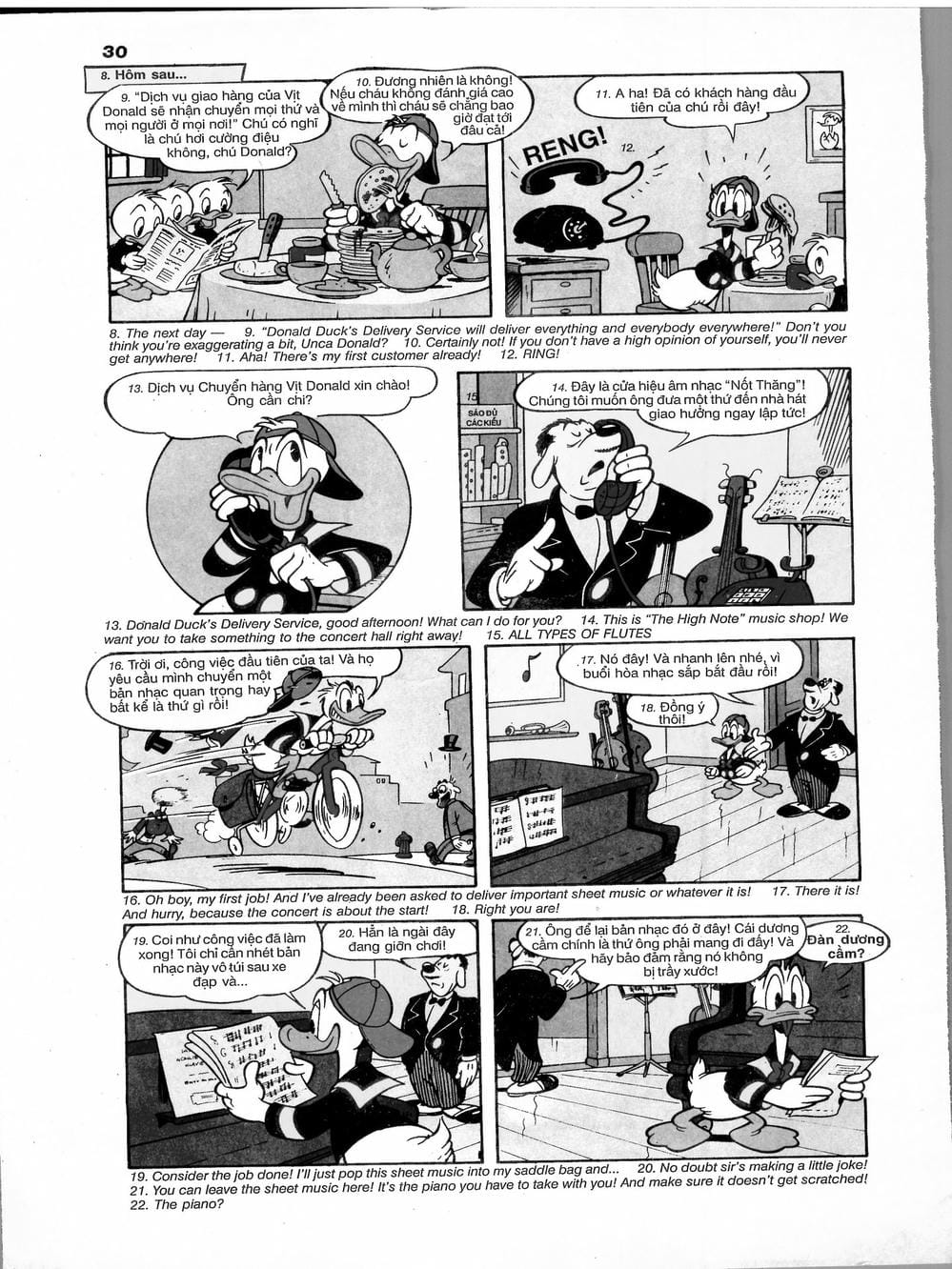 Truyện Tranh Donald Và Bạn Hữu trang 2