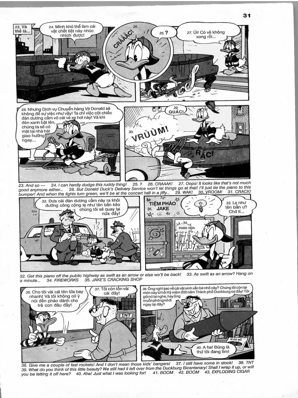 Truyện Tranh Donald Và Bạn Hữu trang 2