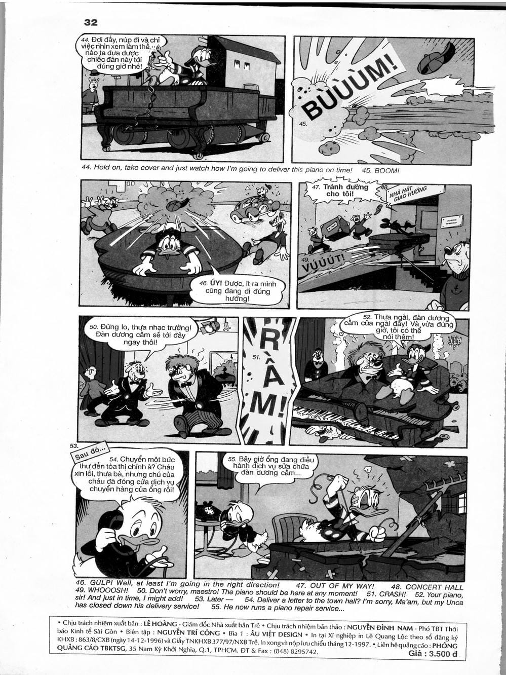 Truyện Tranh Donald Và Bạn Hữu trang 2