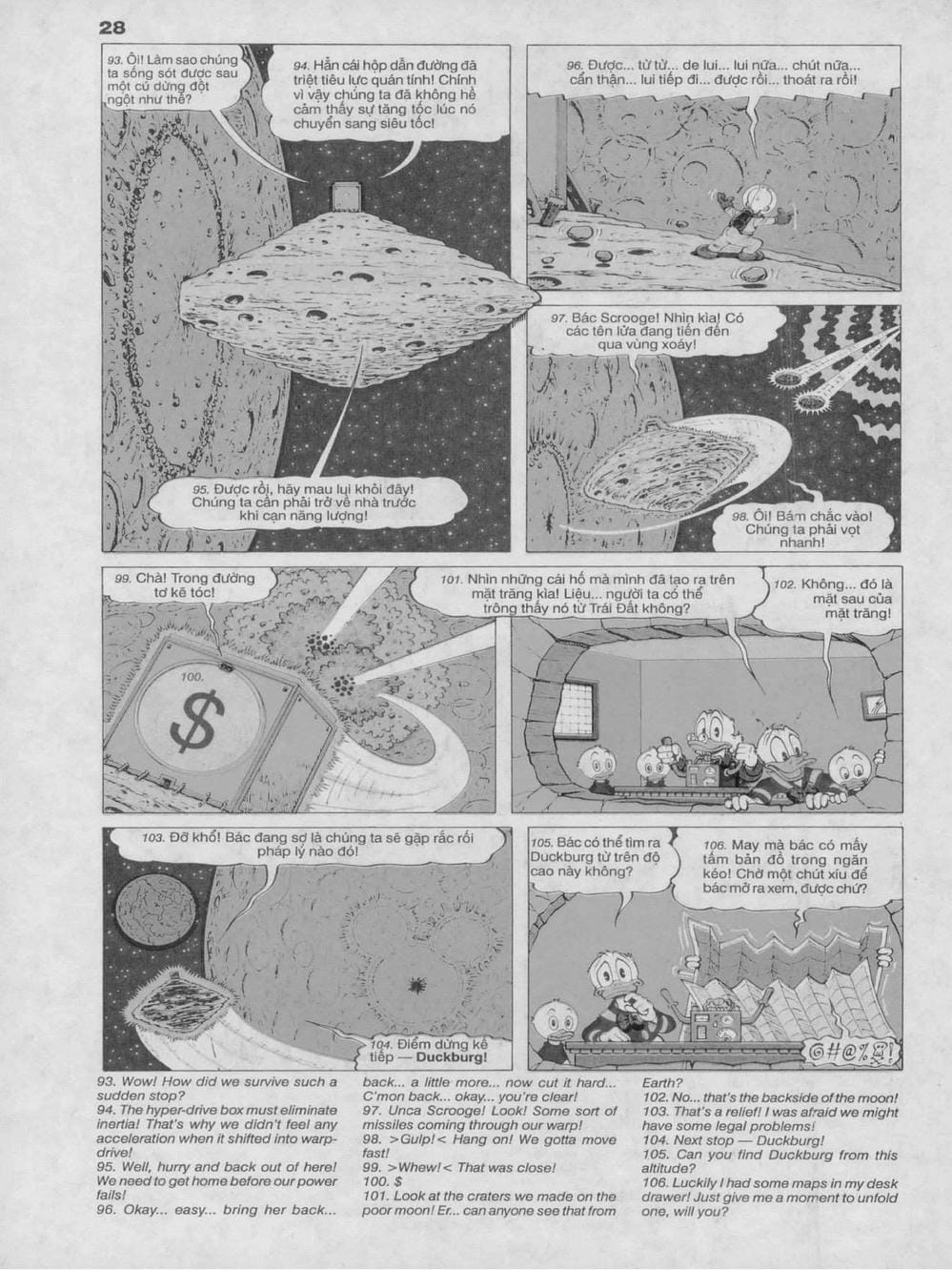 Truyện Tranh Donald Và Bạn Hữu trang 2