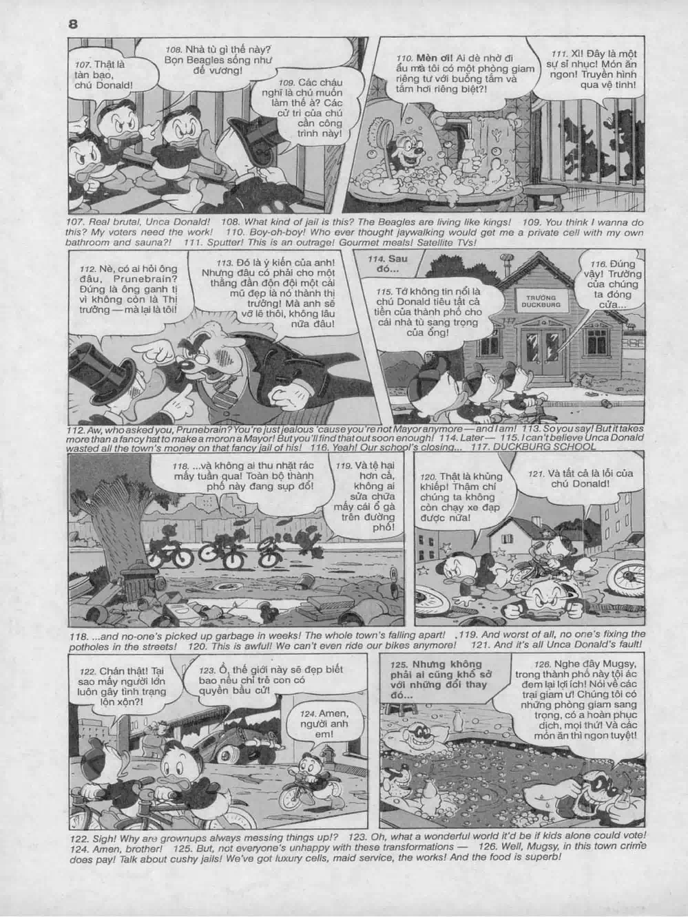 Truyện Tranh Donald Và Bạn Hữu trang 2