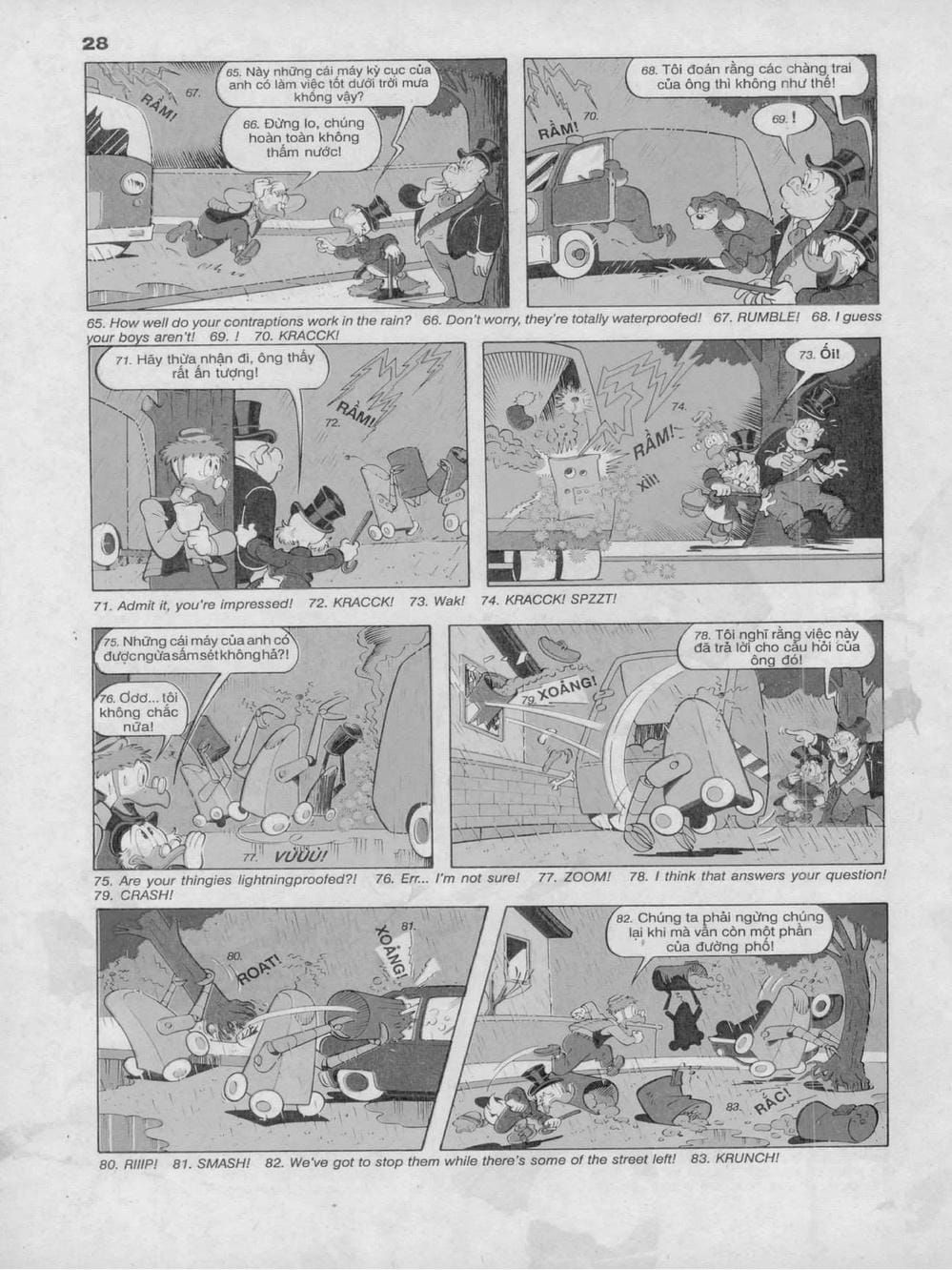 Truyện Tranh Donald Và Bạn Hữu trang 2