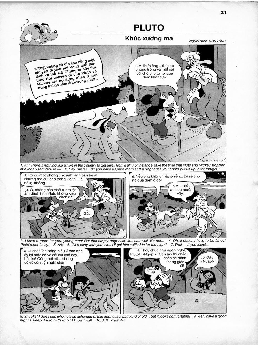 Truyện Tranh Donald Và Bạn Hữu trang 2