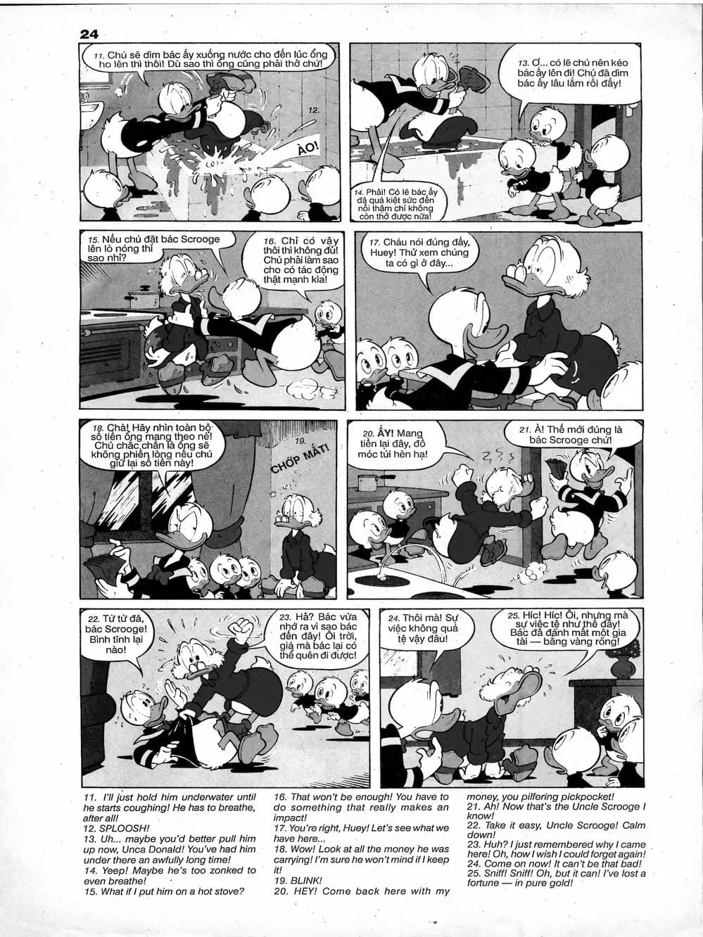 Truyện Tranh Donald Và Bạn Hữu trang 2