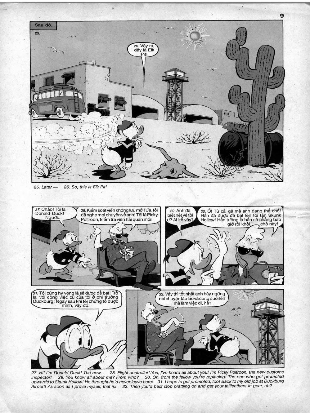 Truyện Tranh Donald Và Bạn Hữu trang 2