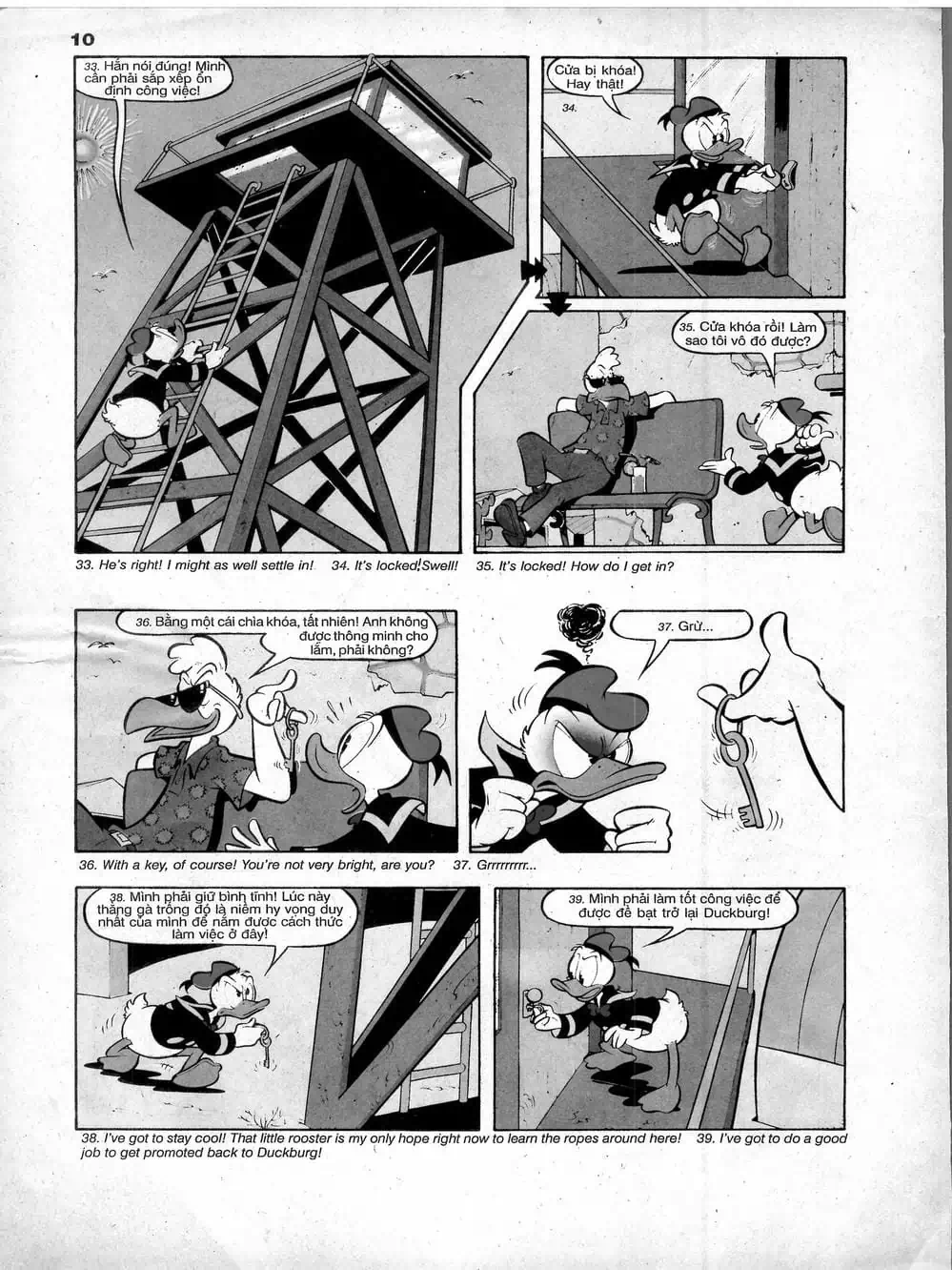 Truyện Tranh Donald Và Bạn Hữu trang 2