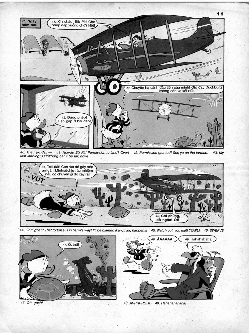 Truyện Tranh Donald Và Bạn Hữu trang 2