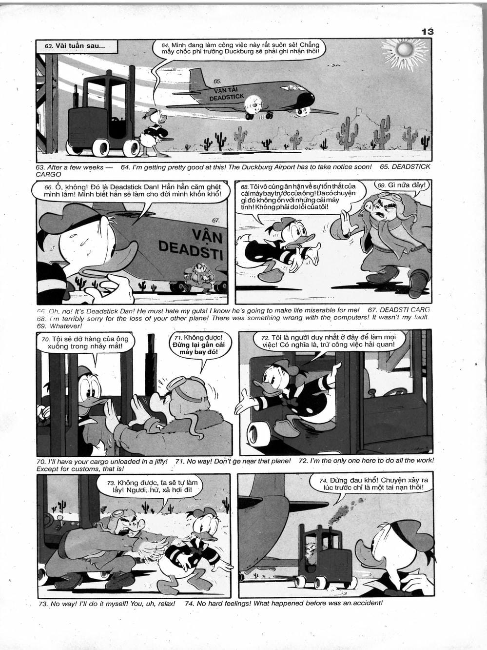 Truyện Tranh Donald Và Bạn Hữu trang 2