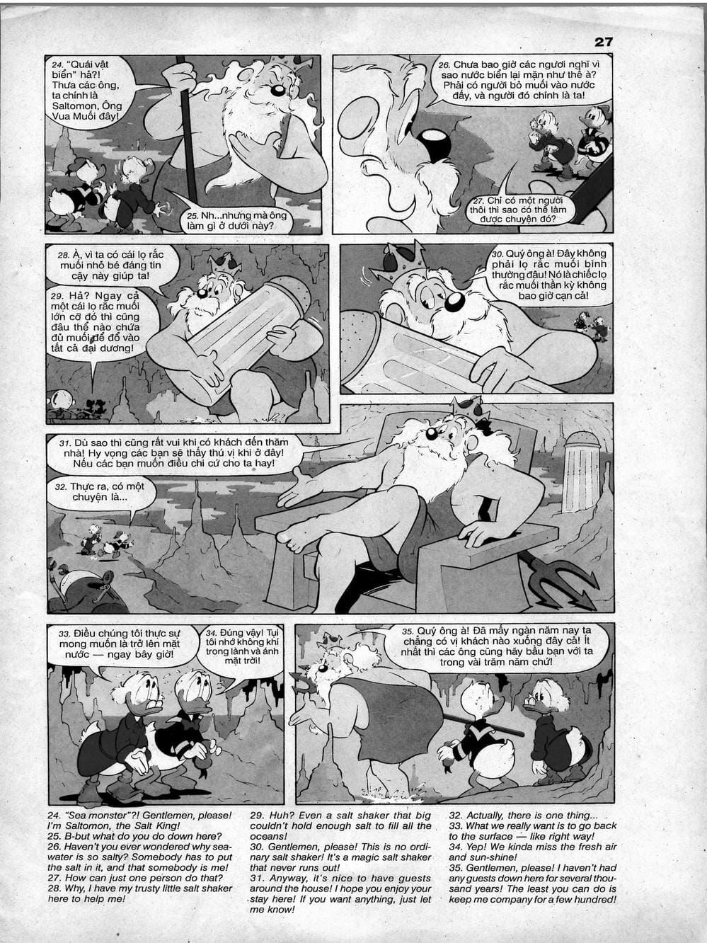 Truyện Tranh Donald Và Bạn Hữu trang 2